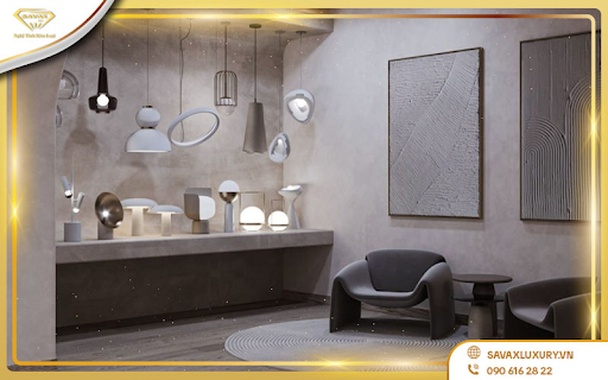 Phong cách thiết kế showroom tinh tế