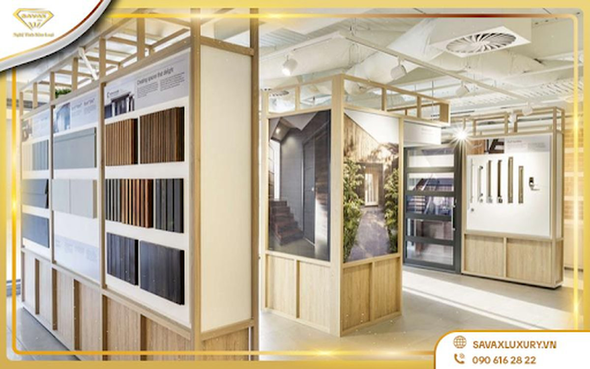 Phong cách thiết kế showroom tối giản
