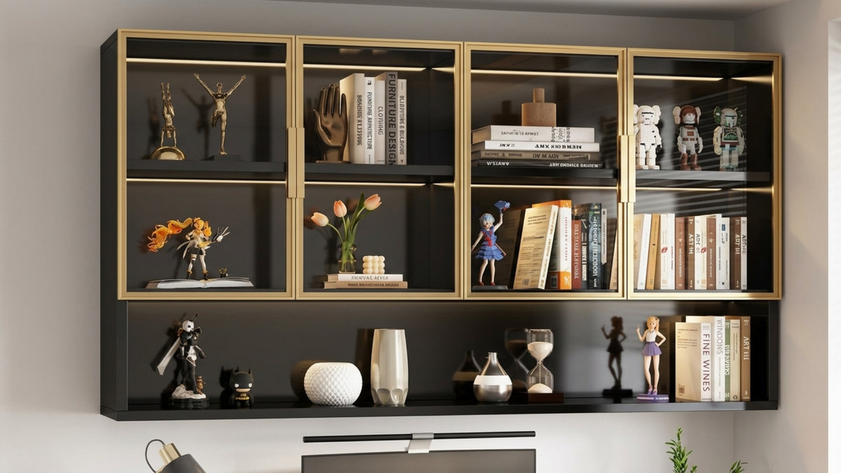 Tủ trưng bày lego gắn tường