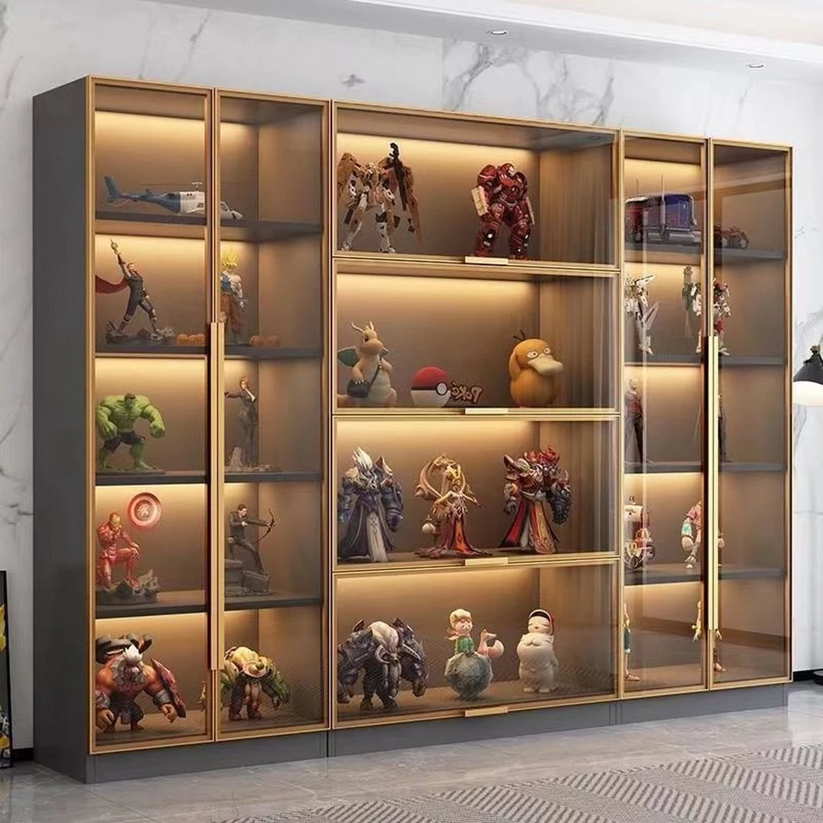 Tủ trưng bày lego sang trọng