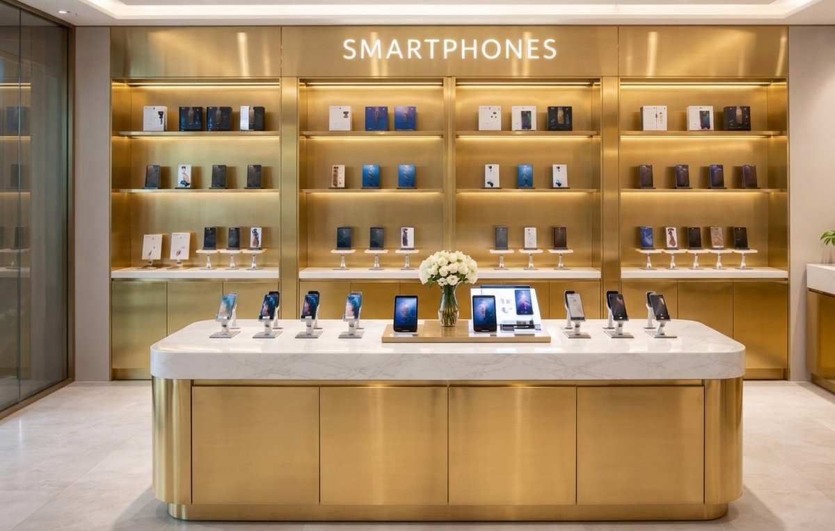 Địa chỉ bán tủ trưng bày điện thoại