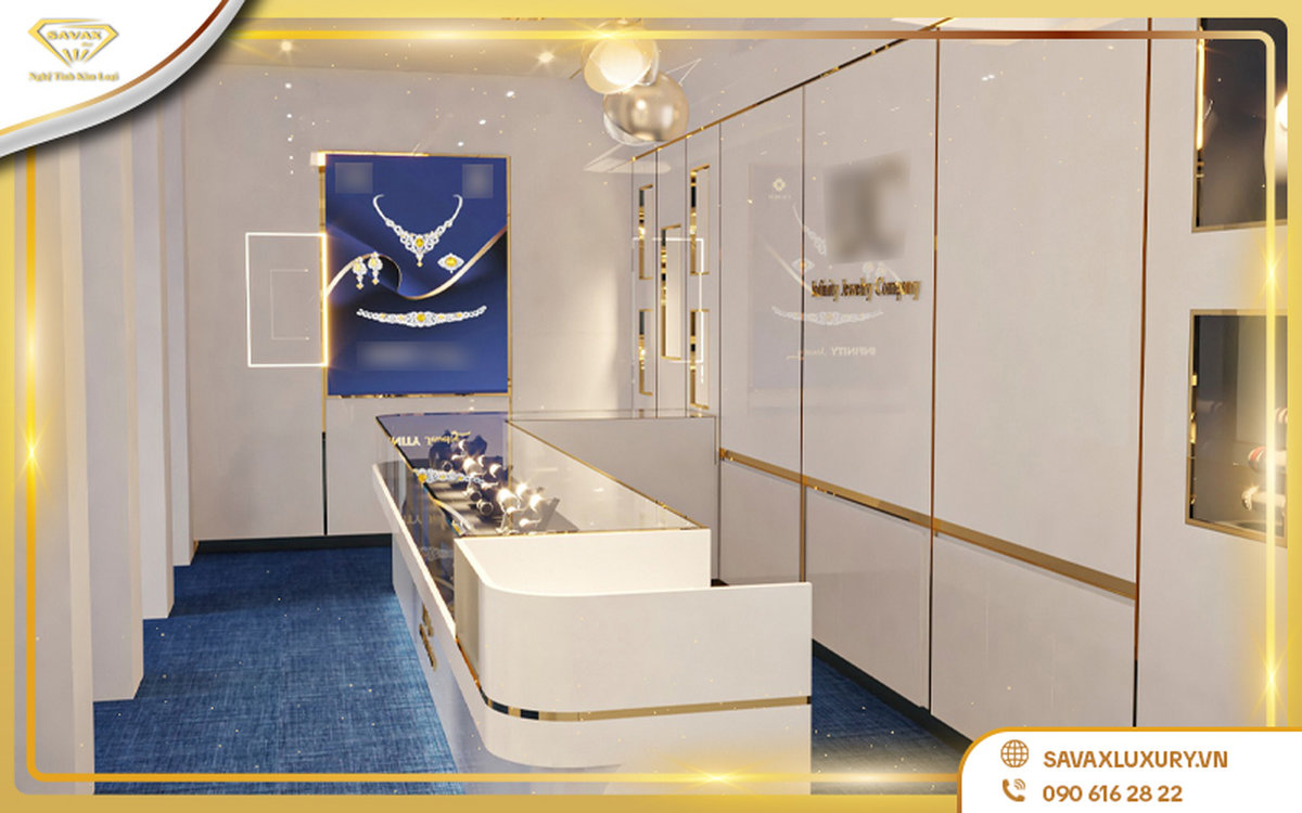 giá tủ trưng bày trang sức