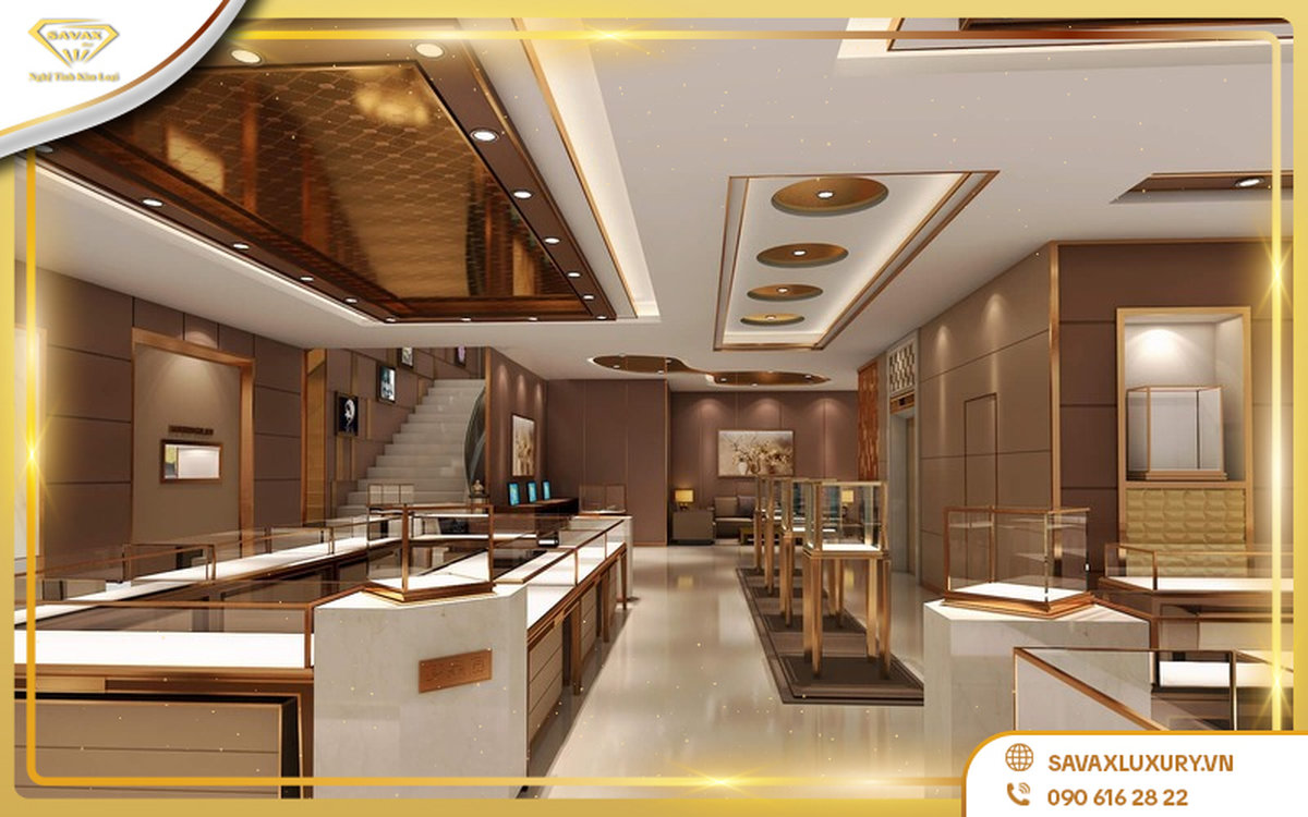  kệ tủ trưng bày trang sức đẹp