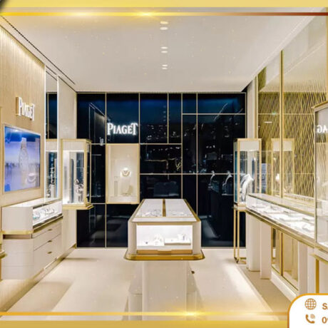 Tủ trưng bày kim cương