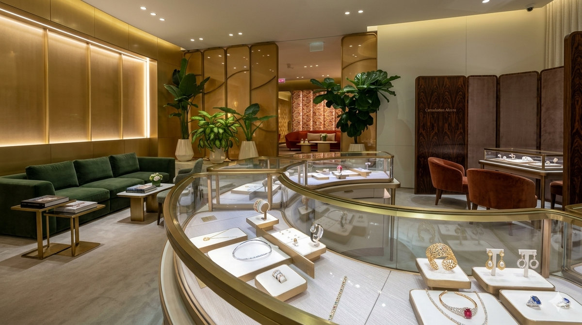 tủ trưng bày phụ kiện cao cấp