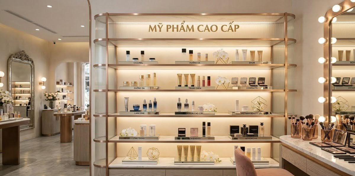 Lưu ý tủ kính đèn LED