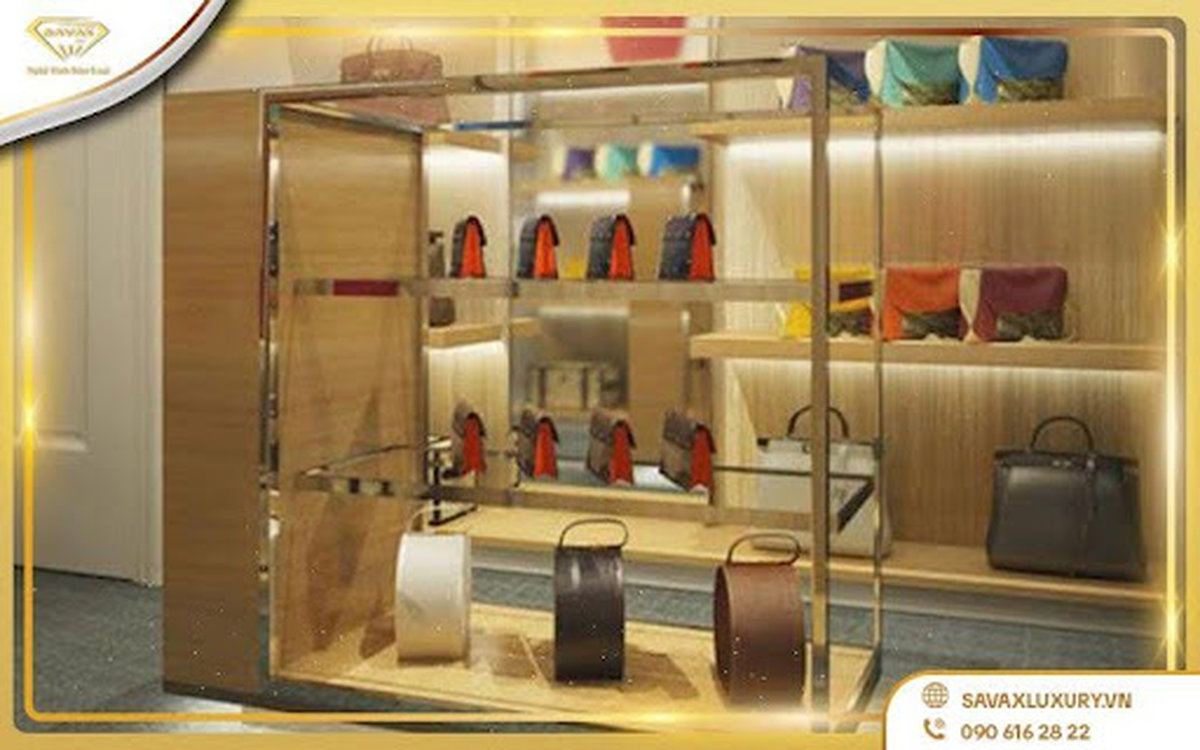 Lưu ý tủ trưng bày inox mạ vàng