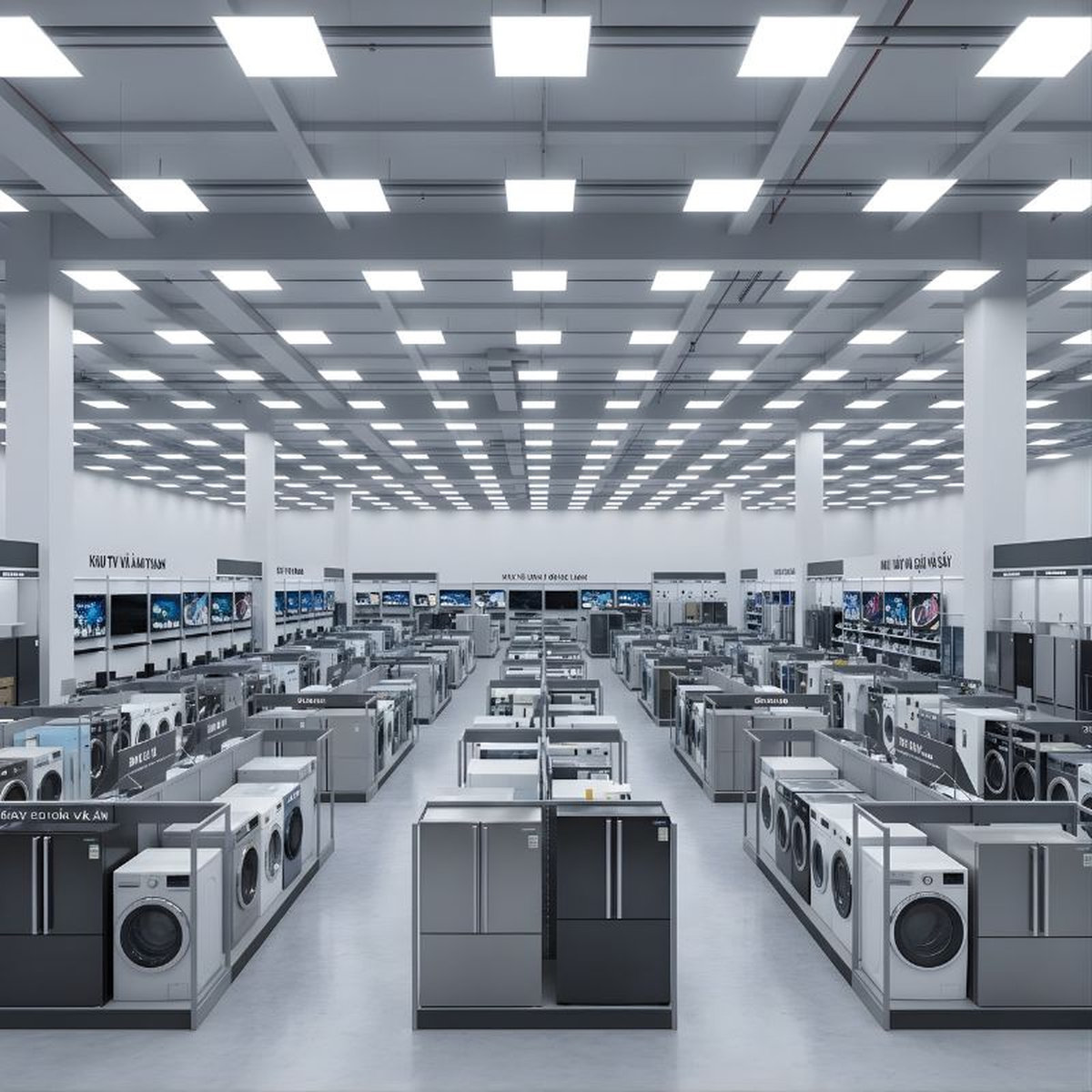 Thiết kế showroom điện máy